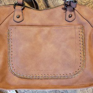 Jessica Simpson brown handbag
